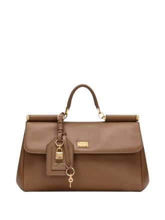 Dolce & Gabbana Womens Sicily Soft Leather Handbag