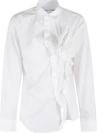Comme Des Gar&ccedil;ons Mujer, Blusas y Camisas, Blanco, Talla: L