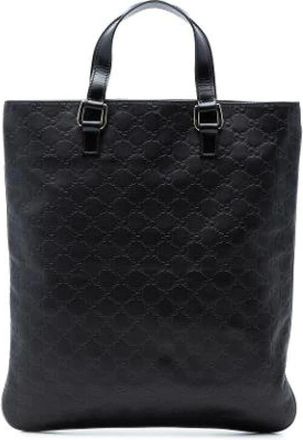 Gucci Pre-owned Tote Bags, female, Black, Size: ONE SIZE Pre-owned Tote Bag