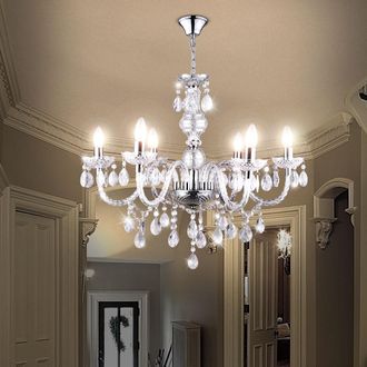 Globo Lighting L&aacute;mpara Colgante - Cuimbra I - Cromo - Metal - &Oslash; 67cm