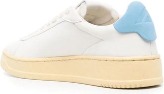 Autry Womens Dallas Low Sneaker White Leather Rubber