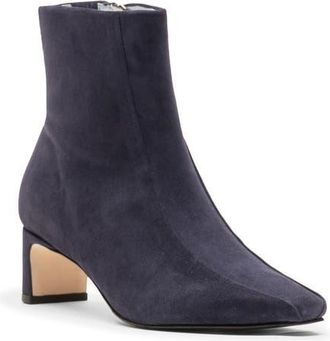 Frances Valentine Marianne Suede Bootie in Navy at Nordstrom, Size 8.5