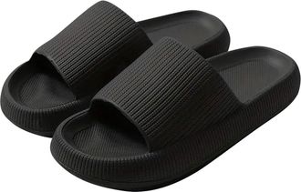 Generic Cloud Sliders Women Men Non-Slip Shower Bathroom Slippers Summer Beach Sandals Unisex Flip Flops for Indoor & Outdoor Lightweight Shower Shoes Comfort