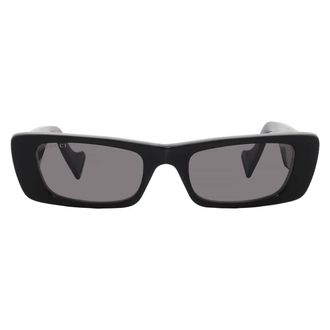 Gucci Grey Rectangular Ladies Sunglasses GG0516S 018 52