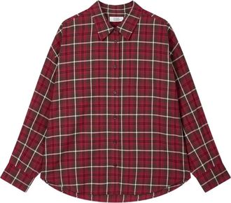 TOMBOY Geruit blouse - Rood