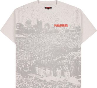 Pleasures Cup Heavyweight Graphic T-Shirt in Ash Grey at Nordstrom, Size Xx-Large