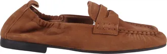 Copenhagen Brown Classic Penny Suede Loafers
