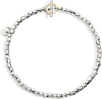 Dodo BRACCIALE MINI GRANELLI ARGENTO