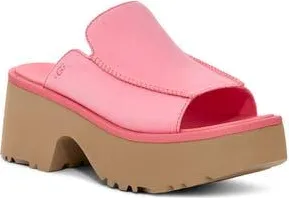 UGG New Heights Platform Slide Sandal in Tropical Pink at Nordstrom Rack, Size 7.5
