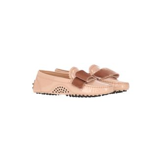 Tod's Ladies Pink Loafers, Brand Size 35 ( US Size 5 )