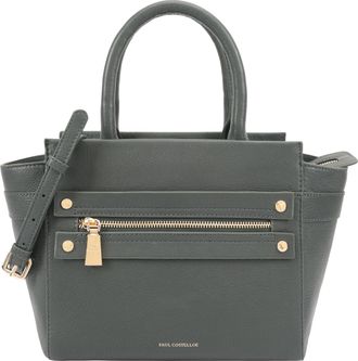 Paul Costelloe Womens Lille Leather Multi Way Bag - Green - One Size