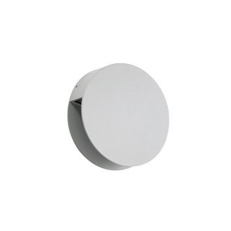 Lucande L&aacute;mpara de pared exterior de aluminio gris