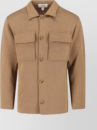 Lardini relaxed fit jacket front pockets