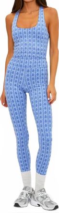 Beach Riot Piper High-Rise Legging In Sapphire Space Dye