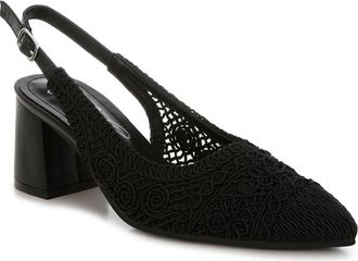 London Rag Tolina Slingback Pump in Black at Nordstrom Rack, Size 9.5