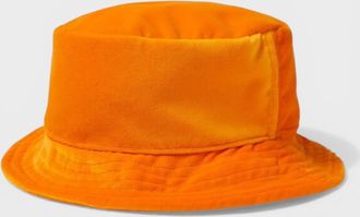Gallery Dept. Mens. Velvet Bucket Hat - Orange - One Size