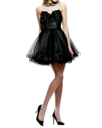 Sherri Hill Keyhole Prom Dress In Black