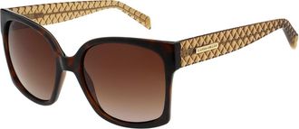 Karen Millen KM5059 122 Womens Sunglasses Tortoiseshell Size 58