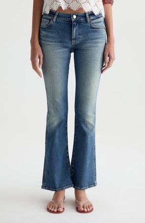 AG - Adriano Goldschmied Angel Low Rise Bootcut Jeans in 15 Years Bouquet at Nordstrom, Size 33