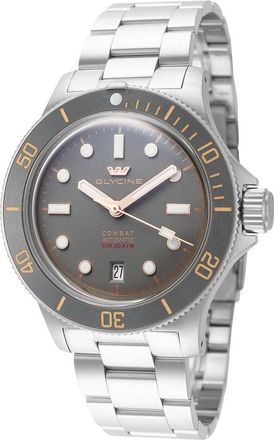 Glycine Mens Combat Sub Box Ceramic Watch
