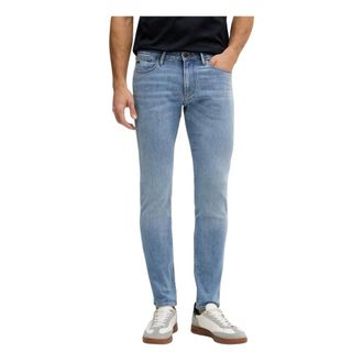 Emporio Armani Heren, Jeans, Blauw, Maat: W34 L34 Katoen