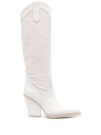 PARIS TEXAS El Dorado 100mm laarzen - Beige