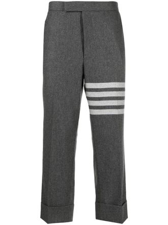 Thom Browne Dark Grey Regular Fit Pant