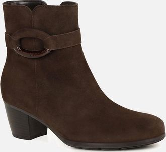Gabor Womens Equity Womens Ankle Boots - Brown - Size: 5.5