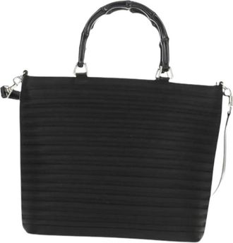 Gucci Pre-owned Handbags, female, Black, Size: ONE SIZE Pre-owned Vintage Handbag