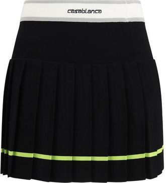 Casablanca Zwarte Viscose Minirok