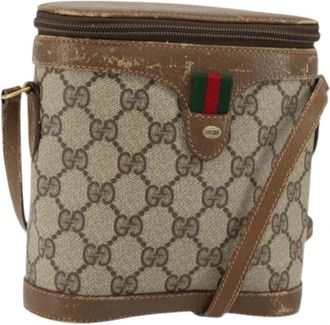 Gucci Pre-owned Vintage Cross Body Bag - Dames - Vintage Schoudertas - Beige - ONE Size - Vintage