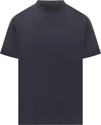 Givenchy T-shirt van katoen met Stamp print - Heren - T-shirts - Blauw - S - Katoen - Tops