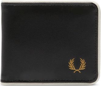 Fred Perry logo wallet - unisex - Recycled Polyester/Recycled Polyester - One Size - Black