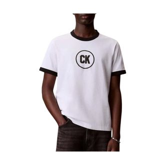 Calvin Klein Jeans Uomo, Top, Bianco, M, new
