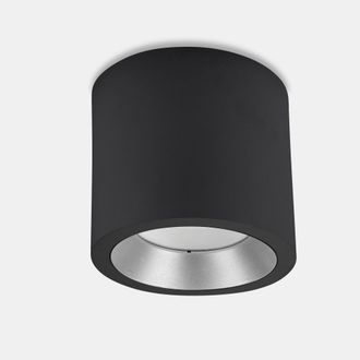 Leds - C4 Plafon De Techo Ip65 Cosmos Led 8.3w Blanco C&aacute;lido 3000k On-off Gris Urbano 1002lm