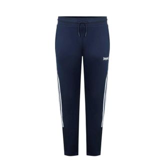 Lonsdale Heren Gestreepte Taps toelopende Joggingbroek (Marine)