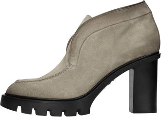Santoni Schoenen, Dames, Grijs, 39 EU, Su&egrave;de, Hadeel Su&egrave;de Enkellaarsjes