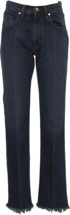 Jacob Cohen Loose-Fit Denim Jeans - Dames - Loose Fit Jeans - Blauw - W30 - Denim - Jeans