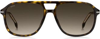 HUGO BOSS Stijlvolle zonnebril van topkwaliteit - unisex - Zonnebrillen - Bruin - 57 MM - Accessoires