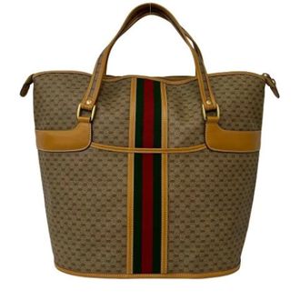 Gucci Vintage, unisex, Bruin, ONE Size, Leer, Pre-owned Vintage Tote Bag