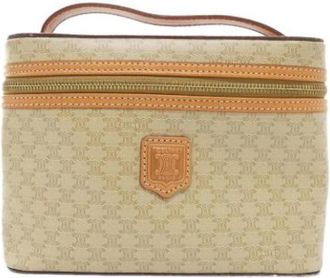 Celine Pre-owned Handbags, female, Beige, Size: ONE SIZE Pre-owned Canvas celine-bags