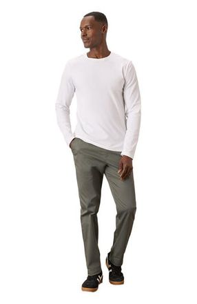 Pact Luxe Essential Slim Long Sleeve Tee Made With Organic Cotton in White at Nordstrom, Size Xx-Large