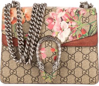 Gucci Pre-owned Womens Blooms Dionysus Mini Shoulder Bag - Beige - One Size