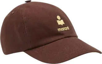 Isabel Marant Accessoires, Dames, Bruin, ONE Size, Katoen, Tomas Cap
