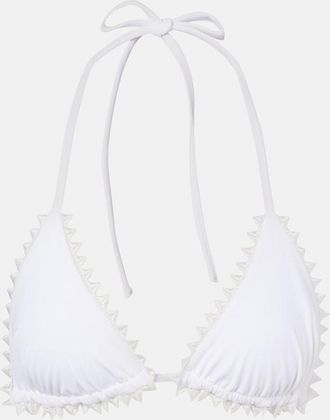 Jacquemus Top de bikini Picot bordado