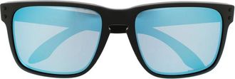 Oakley Blauw Getinte Vierkante Zonnebril - unisex - Zonnebrillen - Zwart - ONE Size - Accessoires