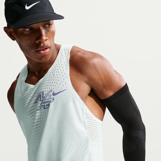 Nike Mens AeroSwift Dri-FIT ADV Running Singlet in Green | IH6939-394