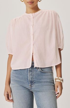 Splendid Madelyn Woven Shirt in Rose Petal Pink at Nordstrom, Size X-Small