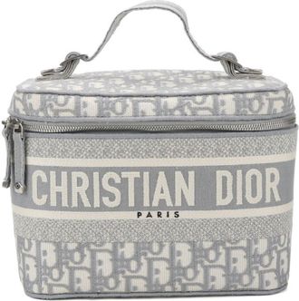 Dior Gray Vanity Bag (Pre-Owned)