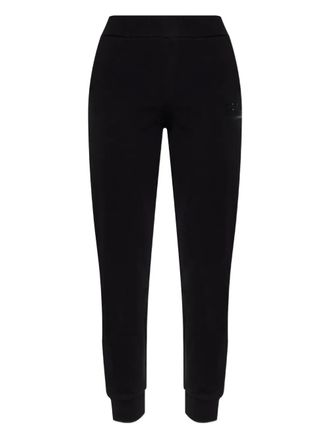 Emporio Armani Broek met logo - Zwart